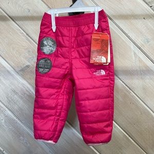 NWT North Face girls ski snow pants 12/18M